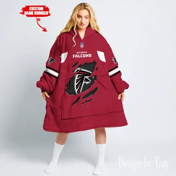 Atlanta Falcons Snug Hoodie BGSNUG159 - Image 2