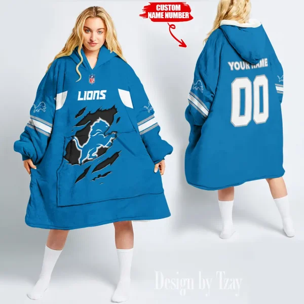 Detroit Lions Snug Hoodie BGSNUG168