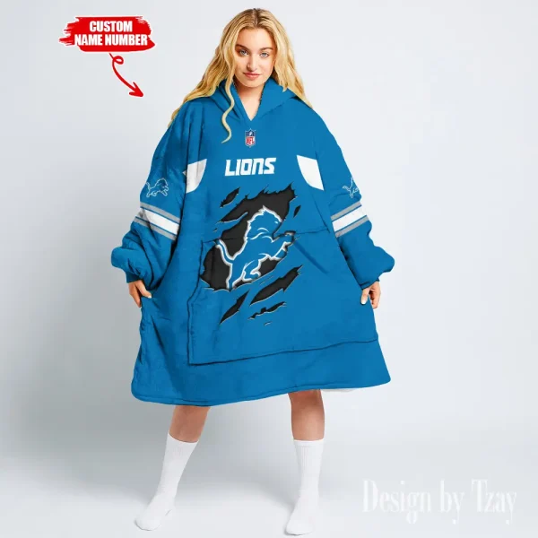 Detroit Lions Snug Hoodie BGSNUG168 - Image 2