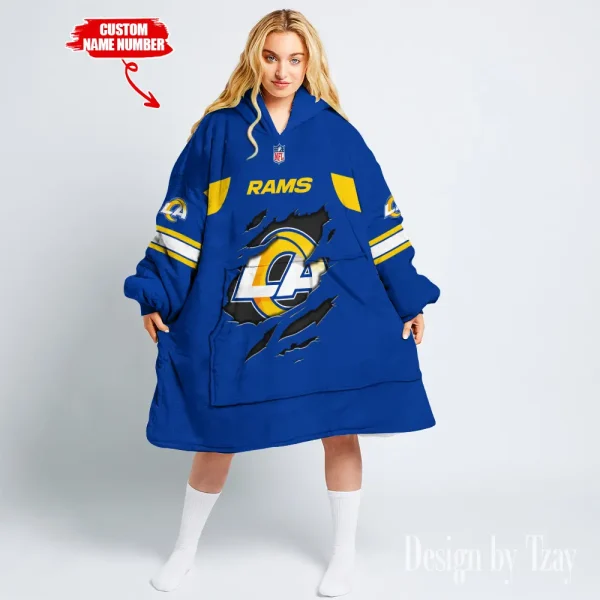 Los Angeles Rams Snug Hoodie BGSNUG176 - Image 2