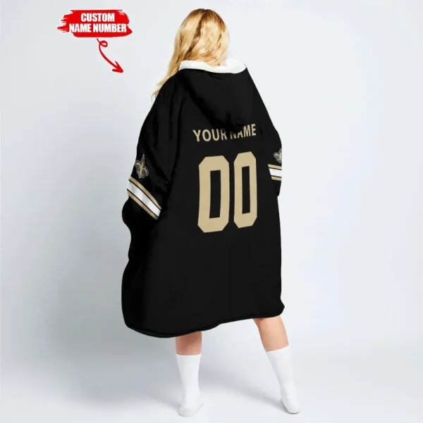 New Orleans Saints Snug Hoodie BGSNUG180 - Image 3