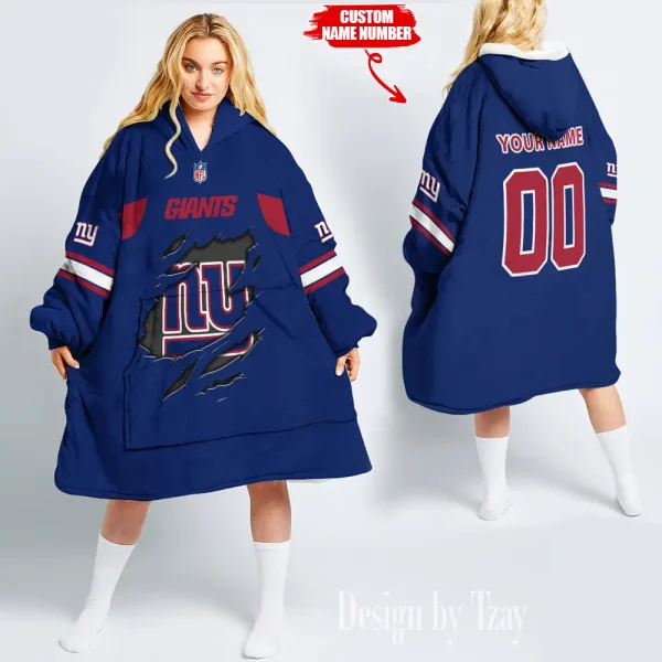 New York Giants Snug Hoodie BGSNUG181