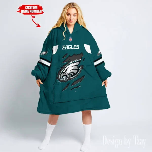 Philadelphia Eagles Snug Hoodie BGSNUG183 - Image 2