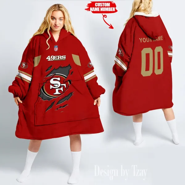 San Francisco 49ers Snug Hoodie BGSNUG185