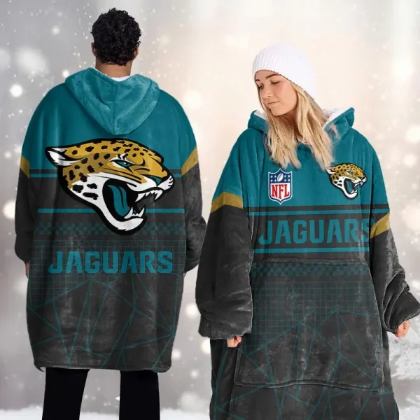 Jacksonville Jaguars DMOD0048 Blanket Hoodie - Image 2