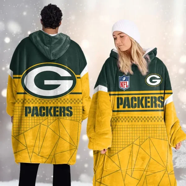 Green Bay Packers DMOD0045 Blanket Hoodie