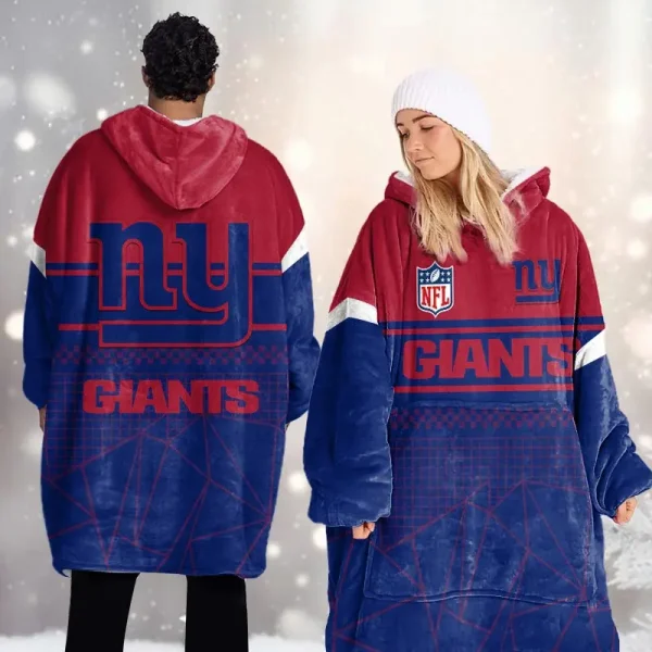 New York Giants DMOD0057 Blanket Hoodie - Image 2