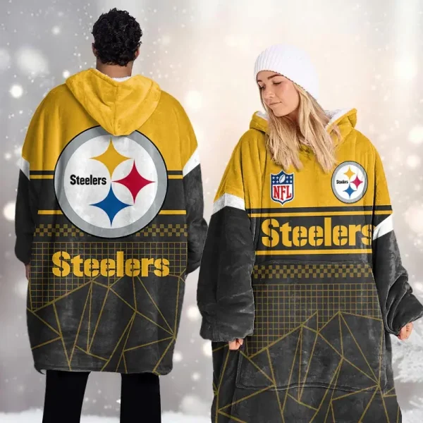 Pittsburgh Steelers DMOD0060 Blanket Hoodie - Image 2