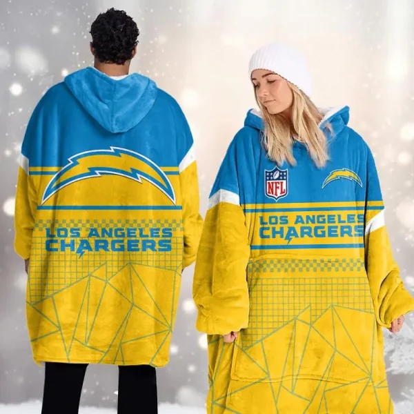 Los Angeles Chargers DMOD0051 Blanket Hoodie