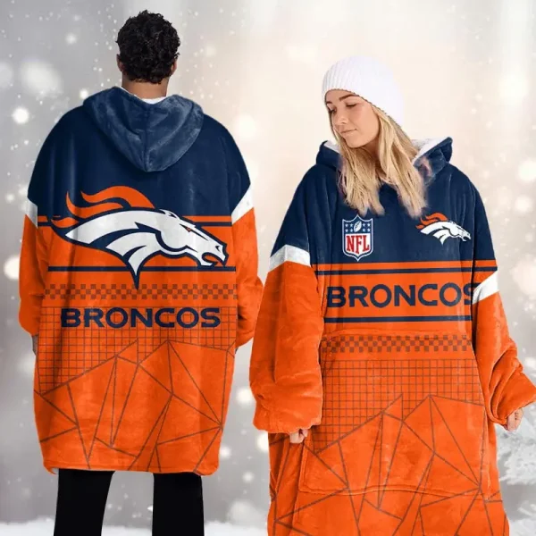 Denver Broncos DMOD0043 Blanket Hoodie