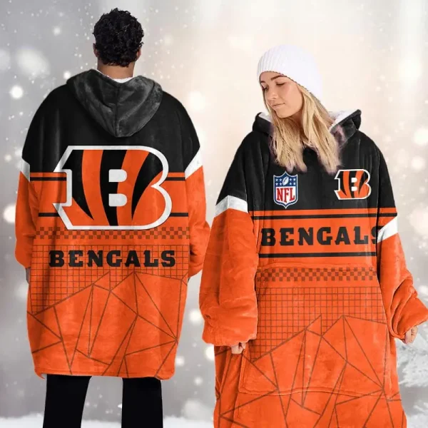 Cincinnati Bengals DMOD0040 Blanket Hoodie