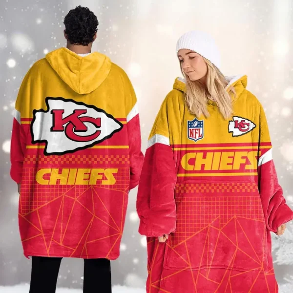 Kansas City Chiefs DMOD0049 Blanket Hoodie - Image 2