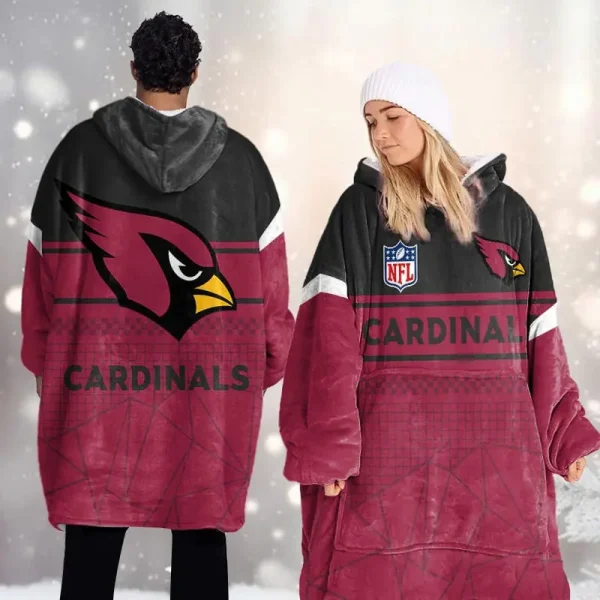 Arizona Cardinals DMOD0034 Blanket Hoodie