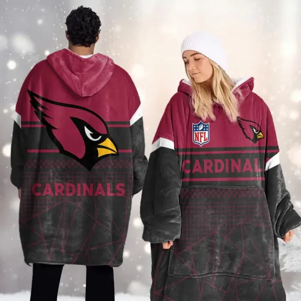 Arizona Cardinals DMOD0034 Blanket Hoodie - Image 2