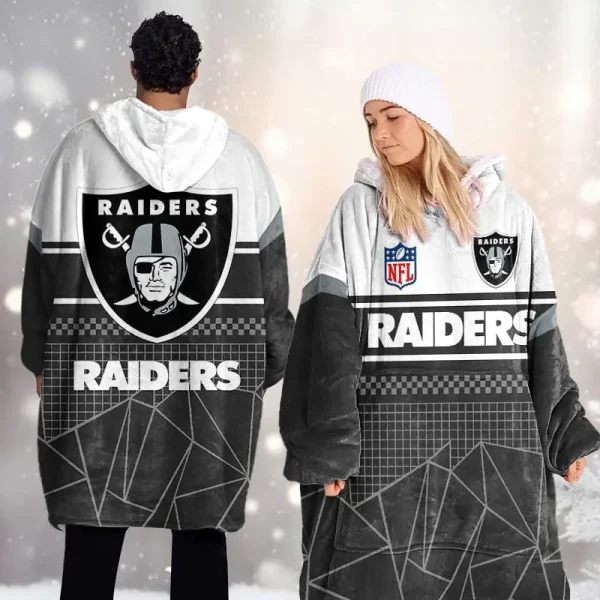 Las Vegas Raiders DMOD0050 Blanket Hoodie - Image 2