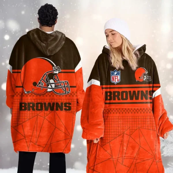 Cleveland Browns DMOD0041 Blanket Hoodie