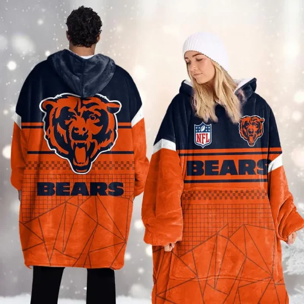 Chicago Bears DMOD0039 Blanket Hoodie