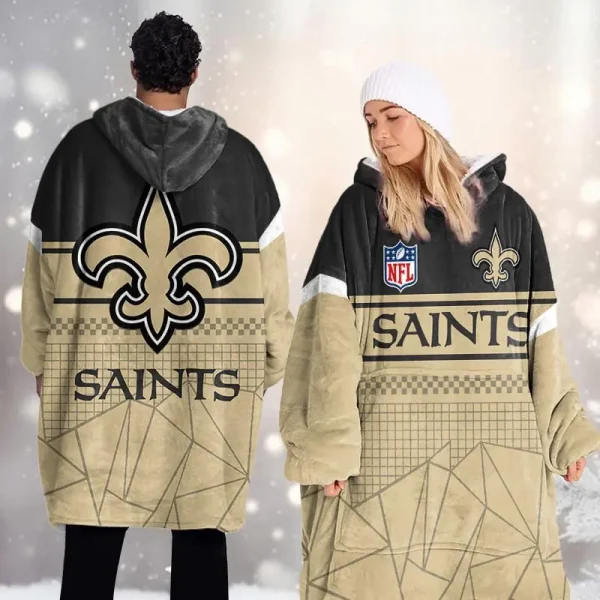 New Orleans Saints DMOD0056 Blanket Hoodie