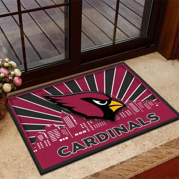 Arizona Cardinals DMHF3660 Multicolor Doormat - Image 2