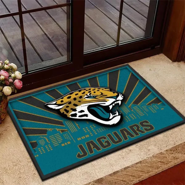 Jacksonville Jaguars DMHF3674 Multicolor Doormat - Image 2