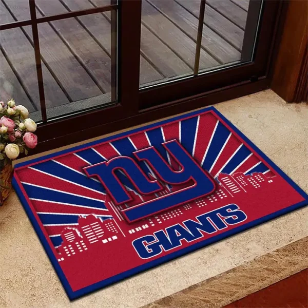 New York Giants DMHF3683 Multicolor Doormat - Image 2