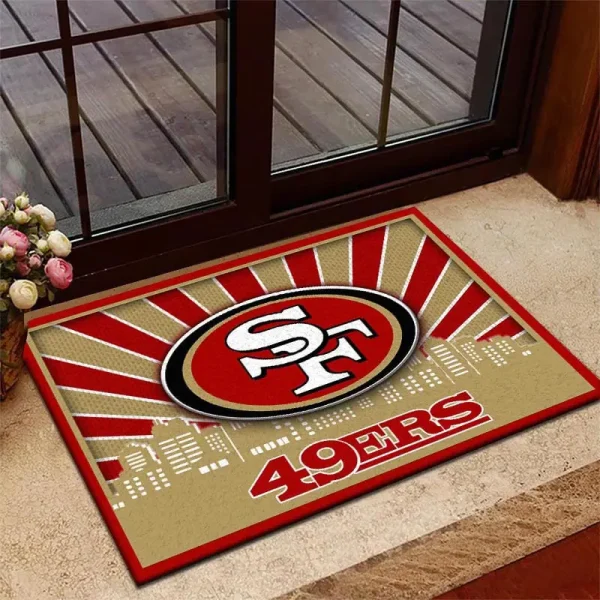 San Francisco 49ers DMHF3687 Multicolor Doormat - Image 2