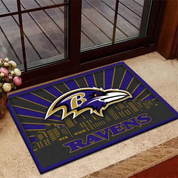 Baltimore Ravens DMHF3662 Multicolor Doormat