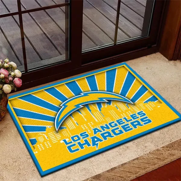 Los Angeles Chargers DMHF3677 Multicolor Doormat