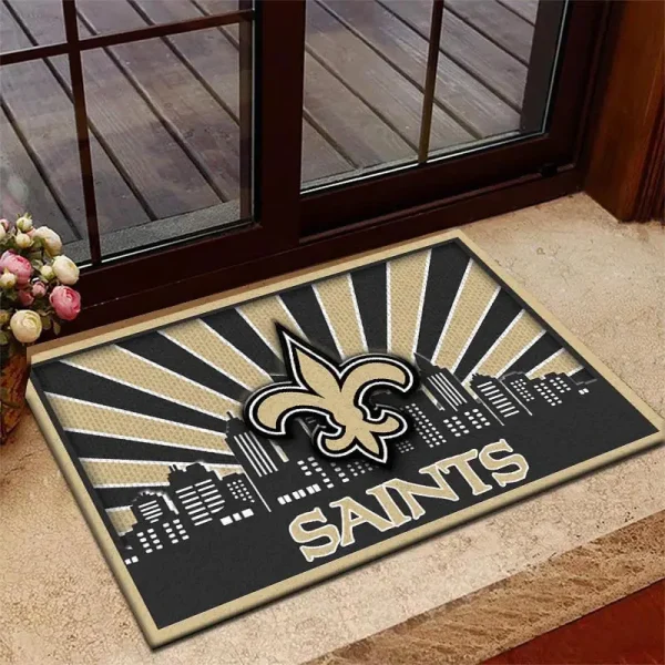 New Orleans Saints DMHF3682 Multicolor Doormat