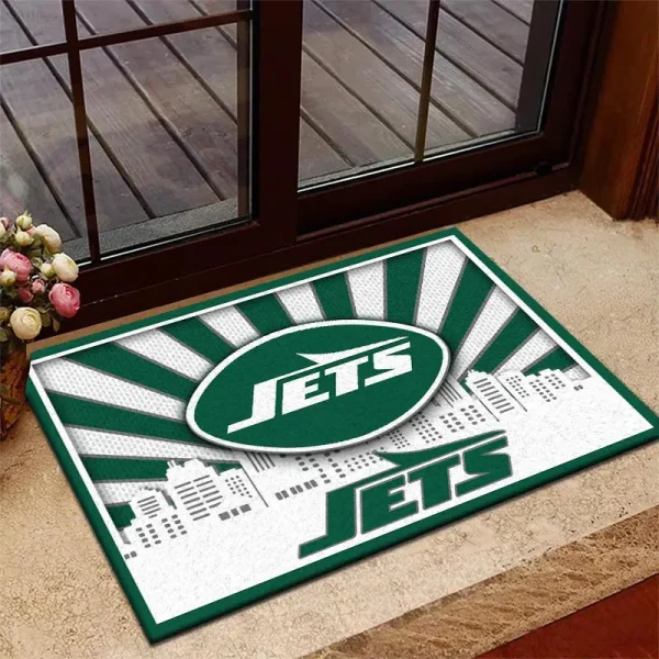 New York Jets DMHF3684 Multicolor Doormat