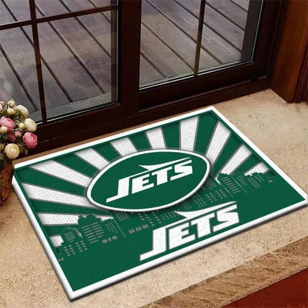 New York Jets DMHF3684 Multicolor Doormat - Image 2