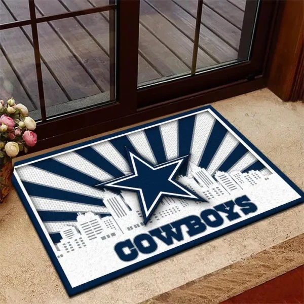 Dallas Cowboys DMHF3668 Multicolor Doormat