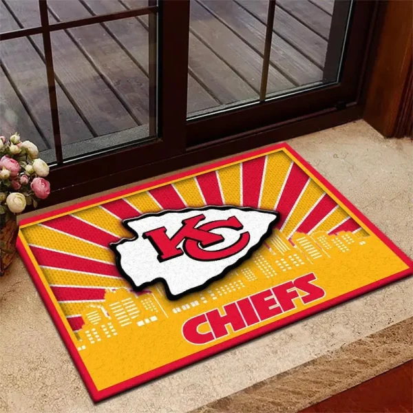 Kansas City Chiefs DMHF3675 Multicolor Doormat