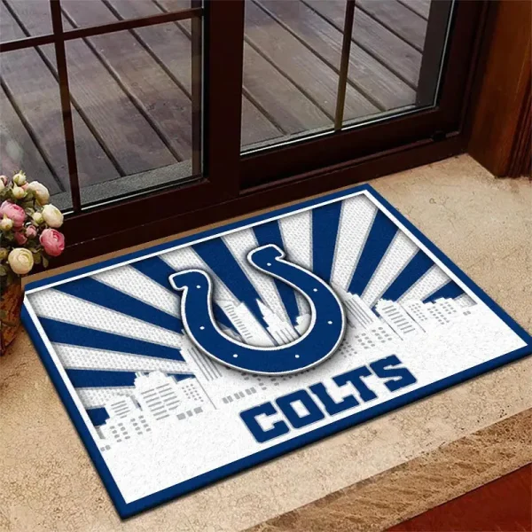 Indianapolis Colts DMHF3673 Multicolor Doormat