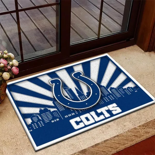 Indianapolis Colts DMHF3673 Multicolor Doormat - Image 2