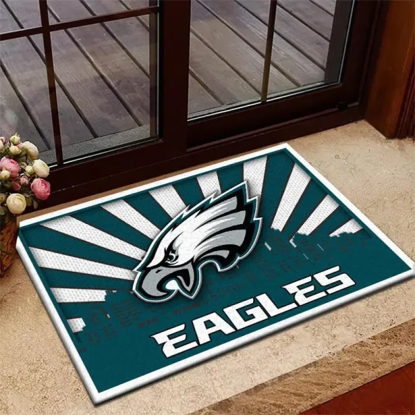 Philadelphia Eagles DMHF3685 Multicolor Doormat - Image 2