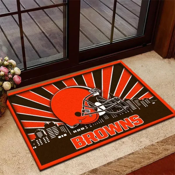 Cleveland Browns DMHF3667 Multicolor Doormat