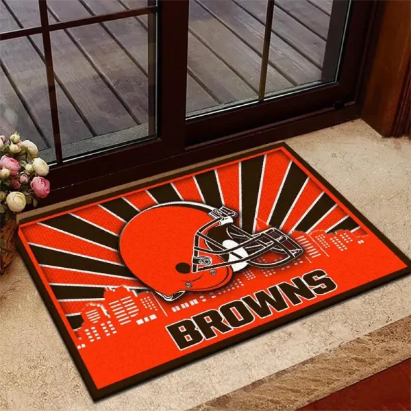 Cleveland Browns DMHF3667 Multicolor Doormat - Image 2