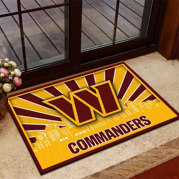 Washington Commanders DMHF3691 Multicolor Doormat