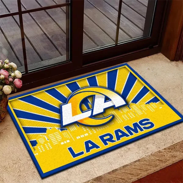 Los Angeles Rams DMHF3678 Multicolor Doormat