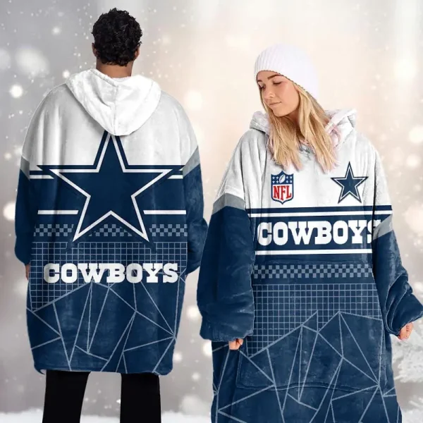 Dallas Cowboys DMOD0042 Blanket Hoodie - Image 2