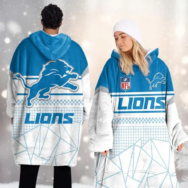 Detroit Lions DMOD0044 Blanket Hoodie