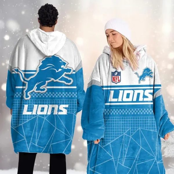 Detroit Lions DMOD0044 Blanket Hoodie - Image 2