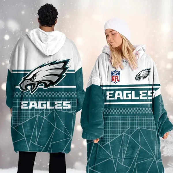 Philadelphia Eagles DMOD0059 Blanket Hoodie - Image 2