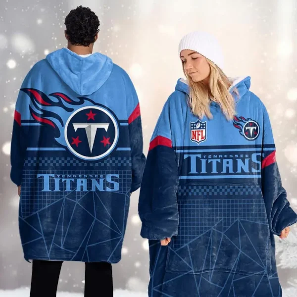 Tennessee Titans DMOD0064 Blanket Hoodie - Image 2