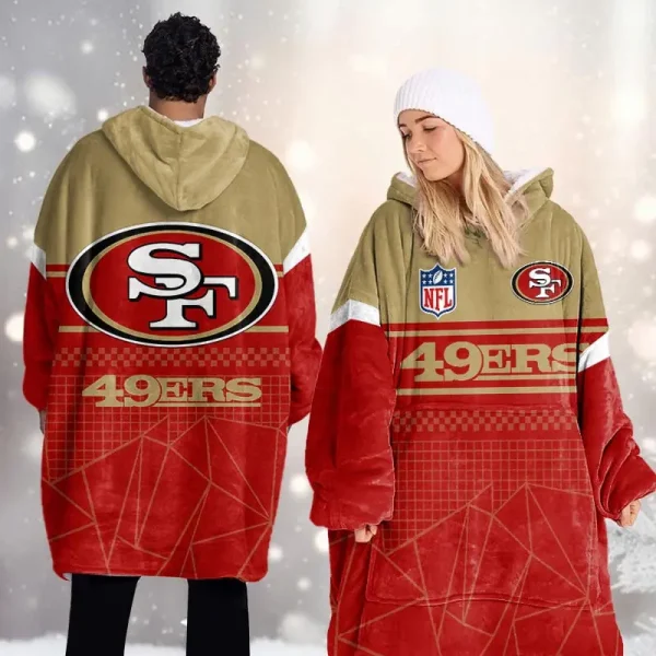 San Francisco 49ers DMOD0061 Blanket Hoodie