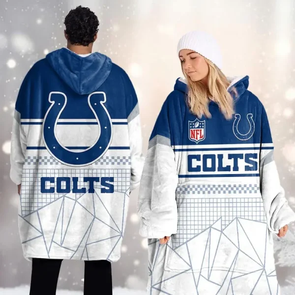 Indianapolis Colts DMOD0047 Blanket Hoodie