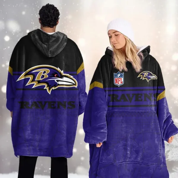 Baltimore Ravens DMOD0036 Blanket Hoodie