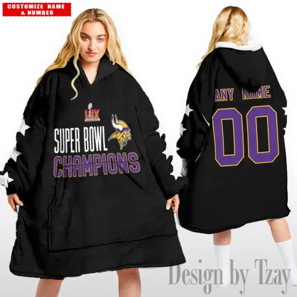 Minnesota Vikings Snug Hoodie BGSNUG251