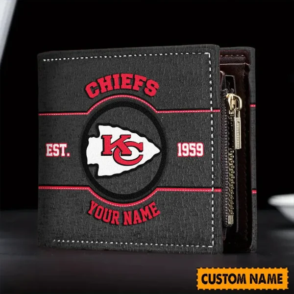 Kansas City Chiefs NFL Men's Wallets Best Gift For Fans- Limited Edition AZMW098 - Image 2